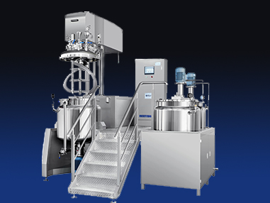 SME-BE500L真空乳化機(jī)，下均質(zhì)螺帶攪拌